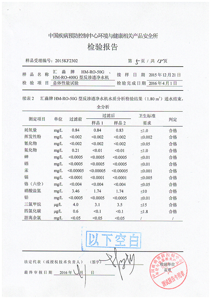 檢驗報告-006